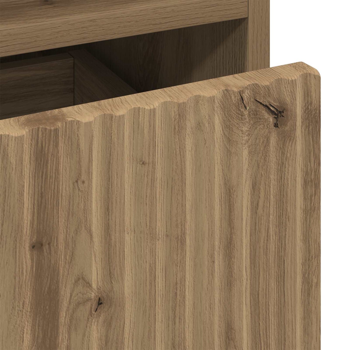 Bedside Cabinet 2 pcs Artisan oak 49 x 36 x 61 cm