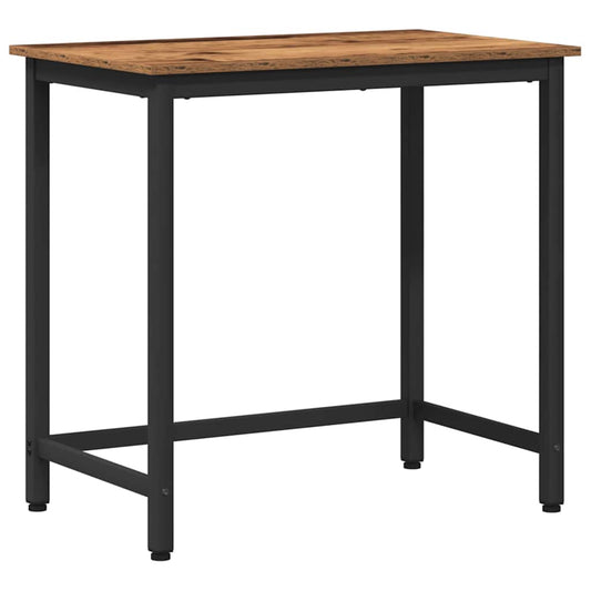 Table Old Wood 100 x 50 x 76.5 cm Engineered Wood and Steel