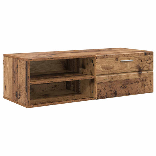 Wooden Cabinet 100.5 x 39 x 30 cm Old Wood Engineered Wood
