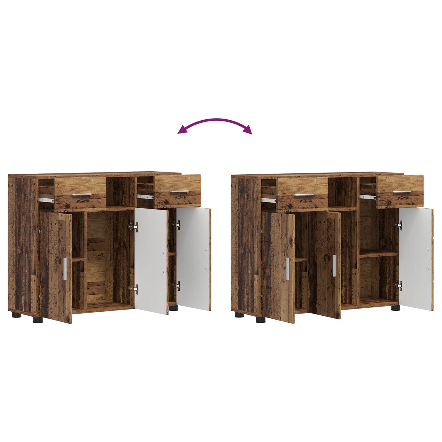 Wooden Cabinet Old Wood Engineered Wood