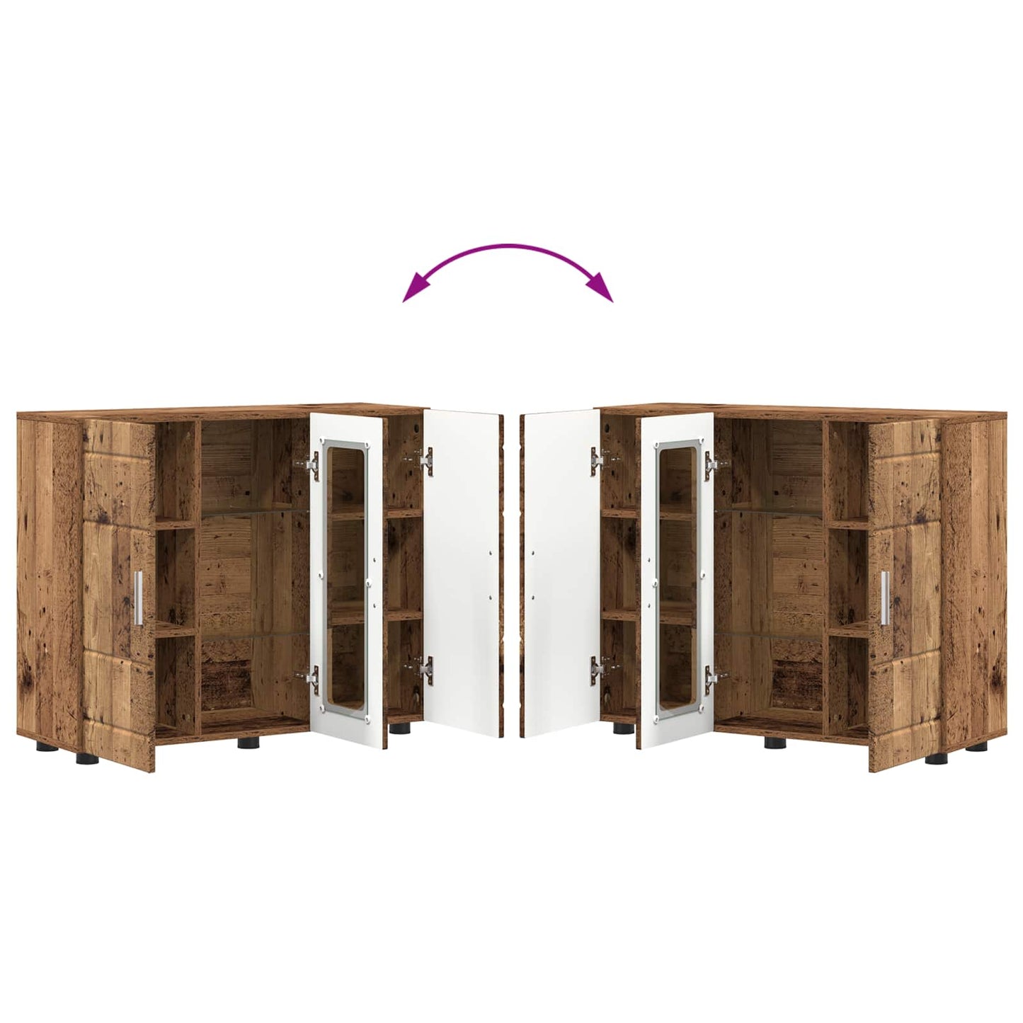 Wooden Cabinet Old Wood Engineered Wood
