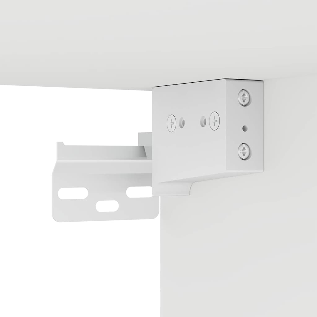 Bathroom Mirror Cabinet TULUM White 60 x 16.5 x 78 cm
