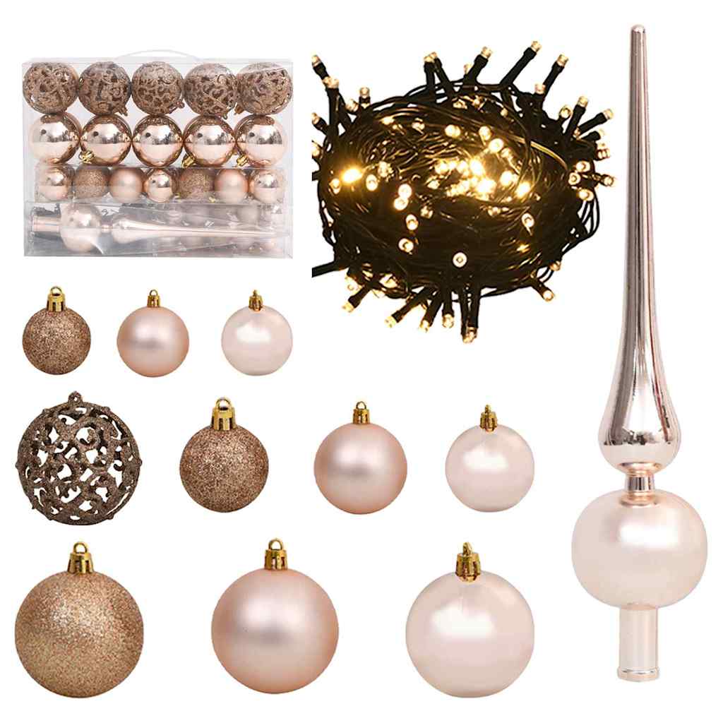 Artificial Slim Christmas Tree with 150 LEDs Green 59.06 in