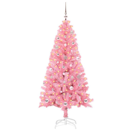 Christmas Tree Pink 150 cm PVC