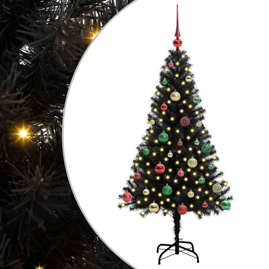 Christmas Tree Black 150 cm PVC