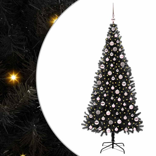 Christmas Tree Black 210 cm PVC