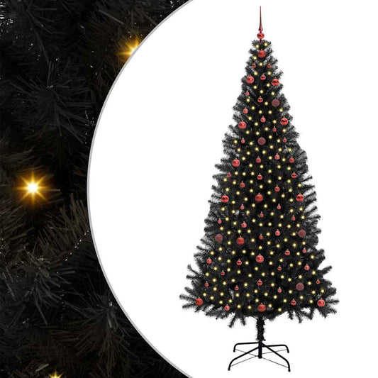 Christmas Tree Black 240 cm PVC