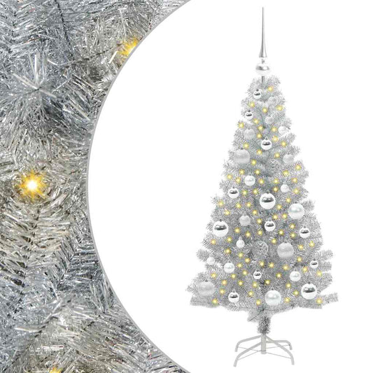 Christmas Tree Silver 120 cm PET