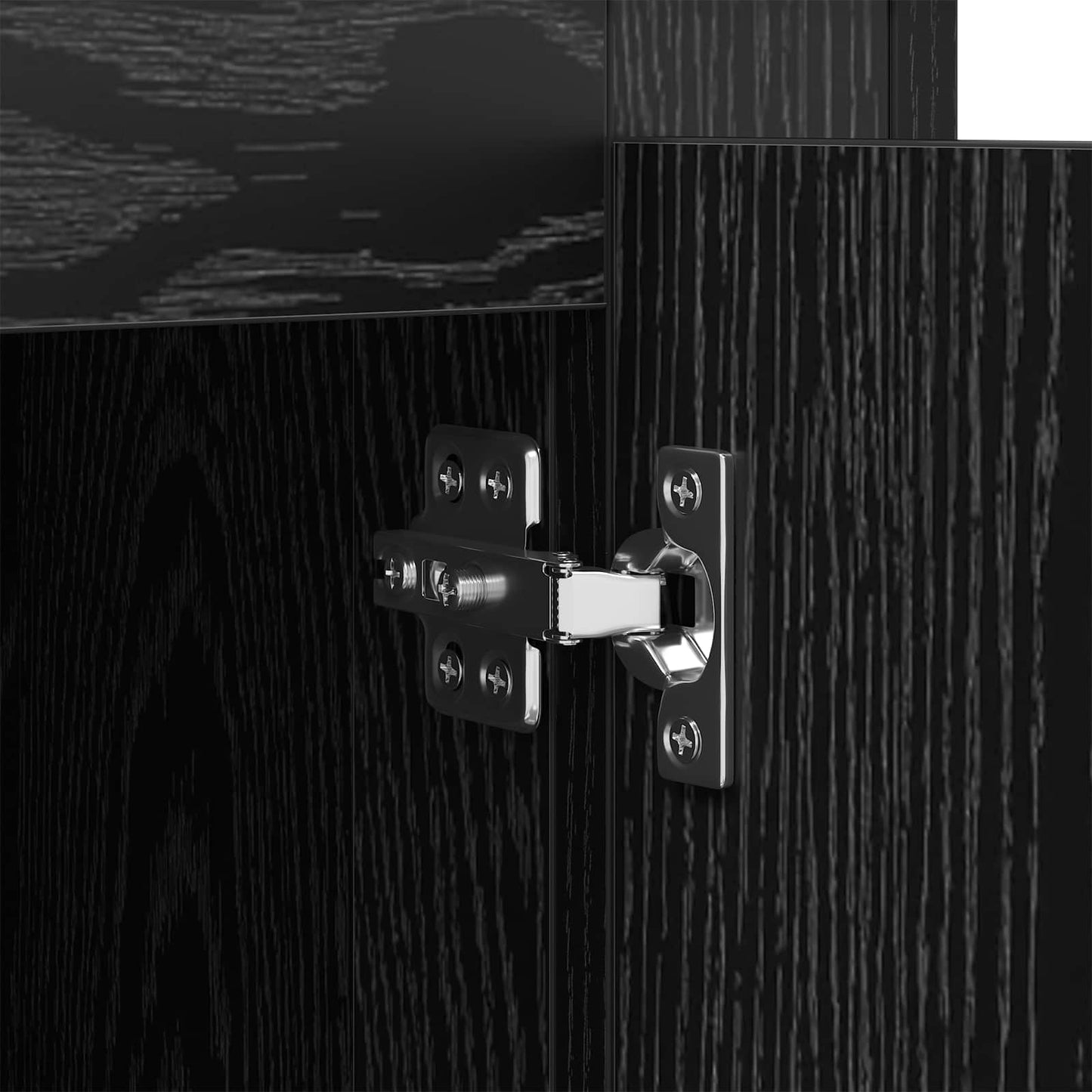 Sideboards 3 pcs Black Oak 210 x 35.5 x 67.5 cm Engineered Wood