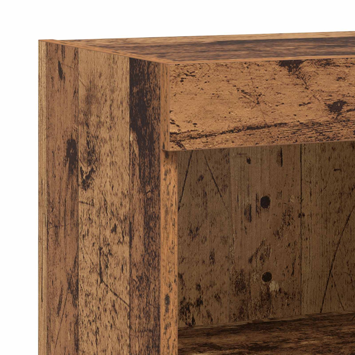 TV Wall Units 6 pcs Black Oak Engineered Wood