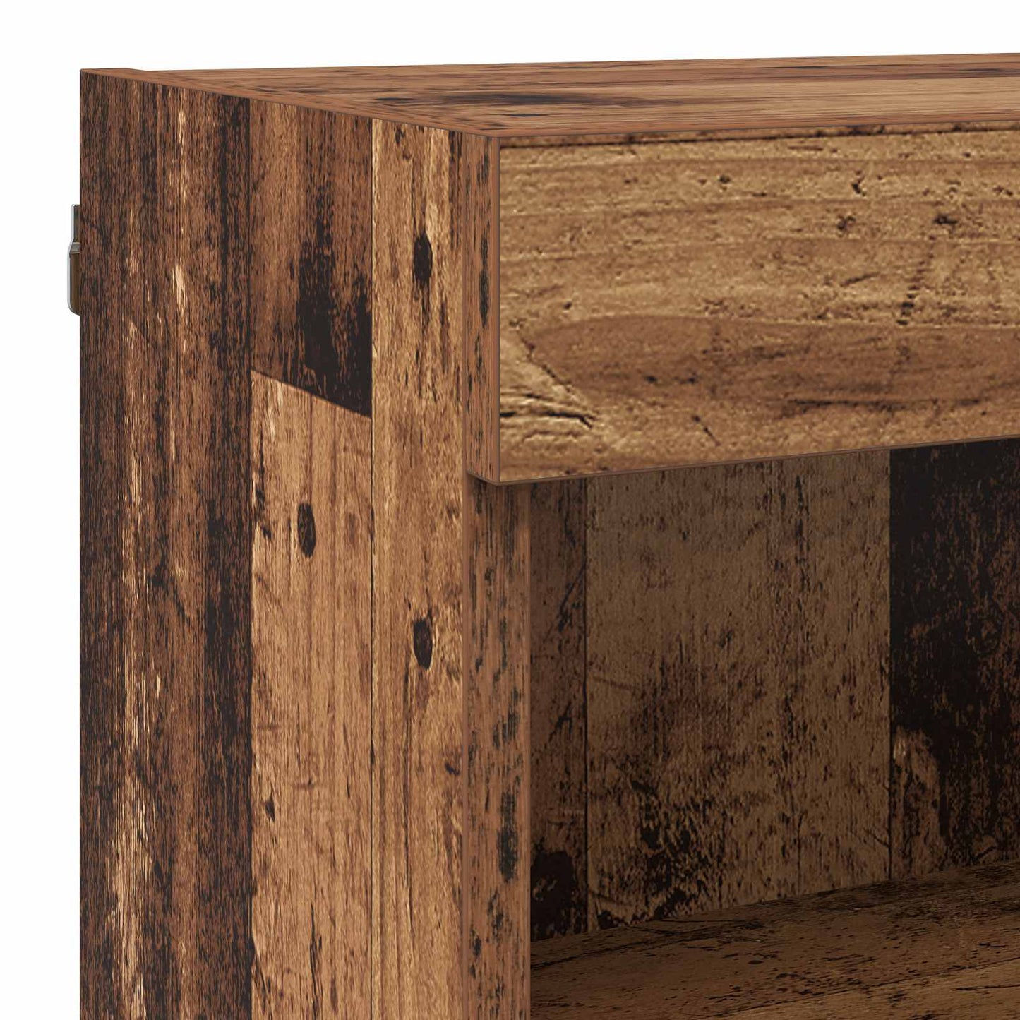 TV Wall Unit 6 pcs Old Wood Engineered Wood