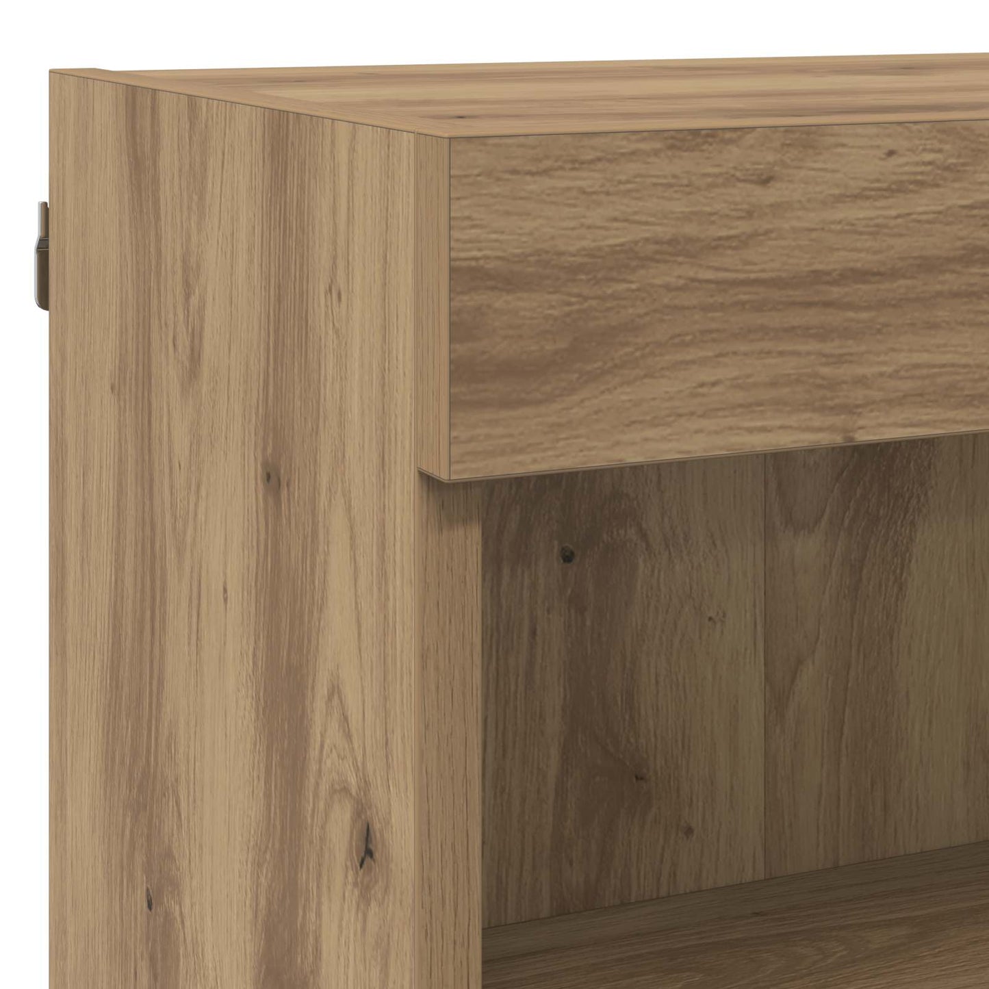 TV Wall Units with LED 6 pcs Artisan Oak Engineered Wood