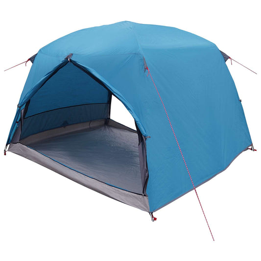 Backpacking Tent 2-Person Blue 185T Polyester with PU Coating