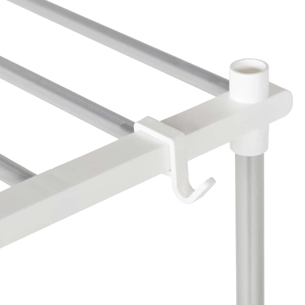 Washing Machine Shelf Manual White 63 x 27 x 136 cm Aluminium