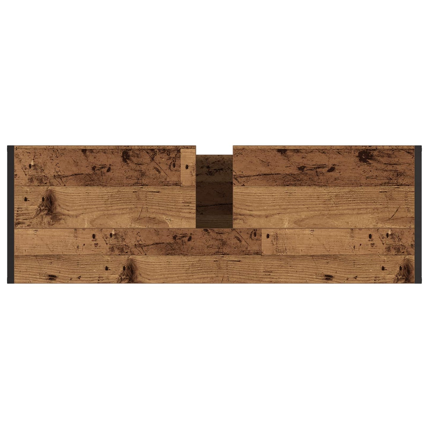 Bathroom Furniture Set 4 pcs Old Wood Engineered Wood
