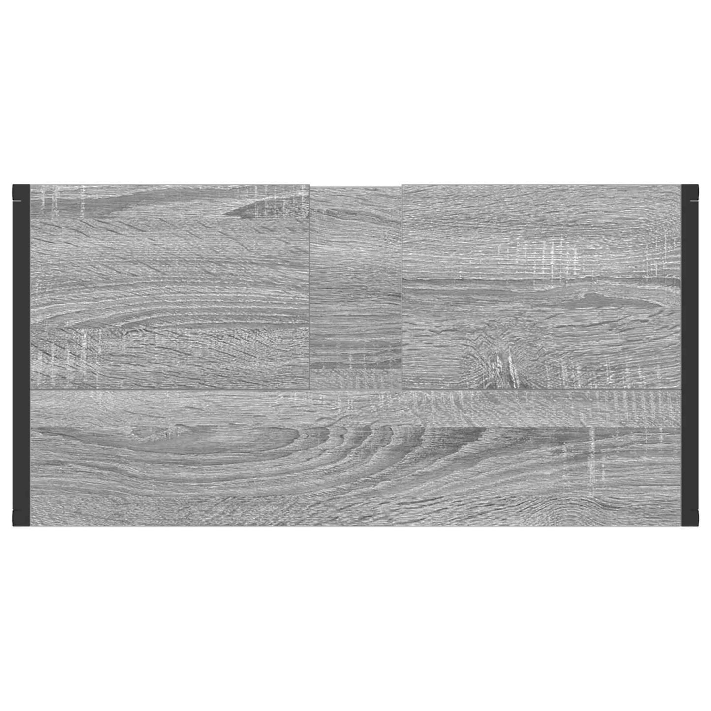 Bathroom Furniture Set 4 pcs Grey Sonoma Engineered Wood