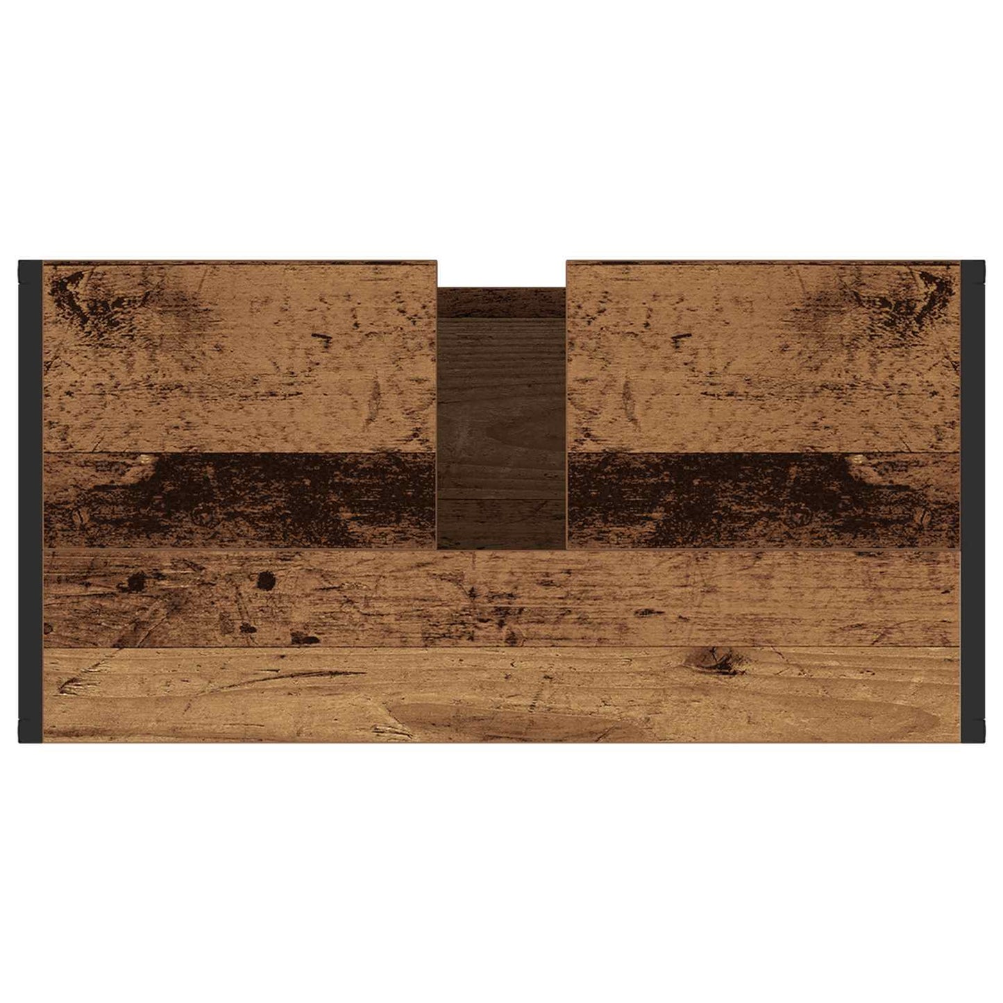 Bathroom Furniture Set 4 pcs Old Wood Engineered Wood