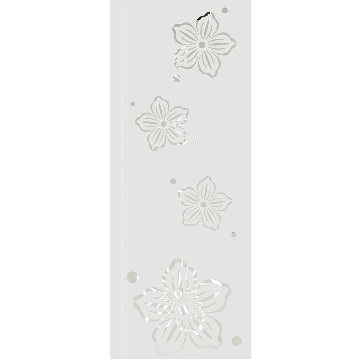 Solar LED Pathway Light 2 pcs Warm White 18 x 18 x 80 cm