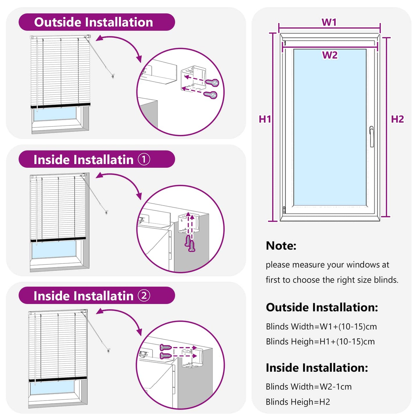 Venetian Blind Silver Grey 213 x 120 cm 25 mm PVC