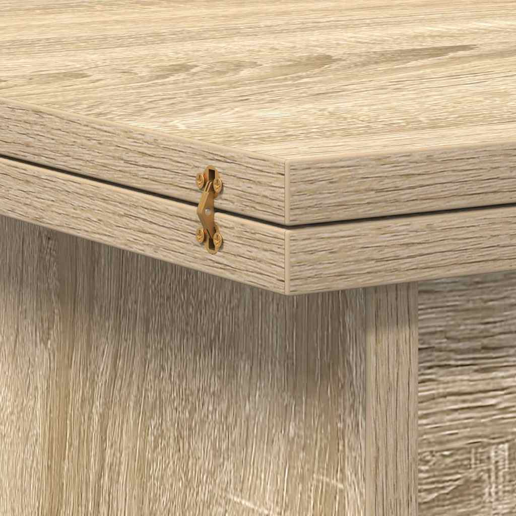 Coffee Table Sonoma Oak 55 x 54.5 x 45 cm Engineered wood