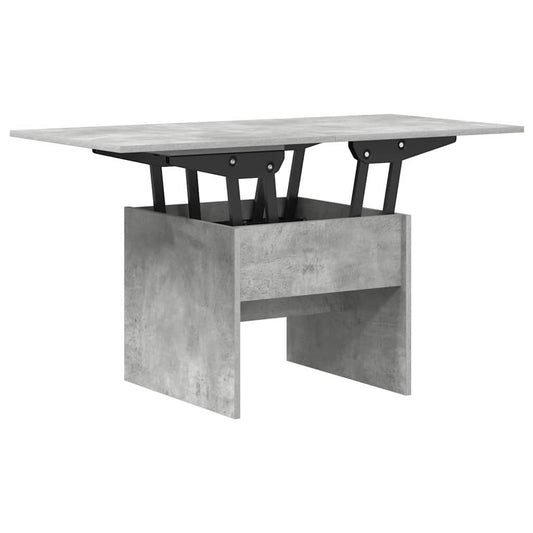 Coffee Table Concrete Grey 55 x 54.5 x 45 cm Engineered wood