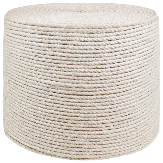 Jute Rope 80 mm 25 m White 100% Tossa jute