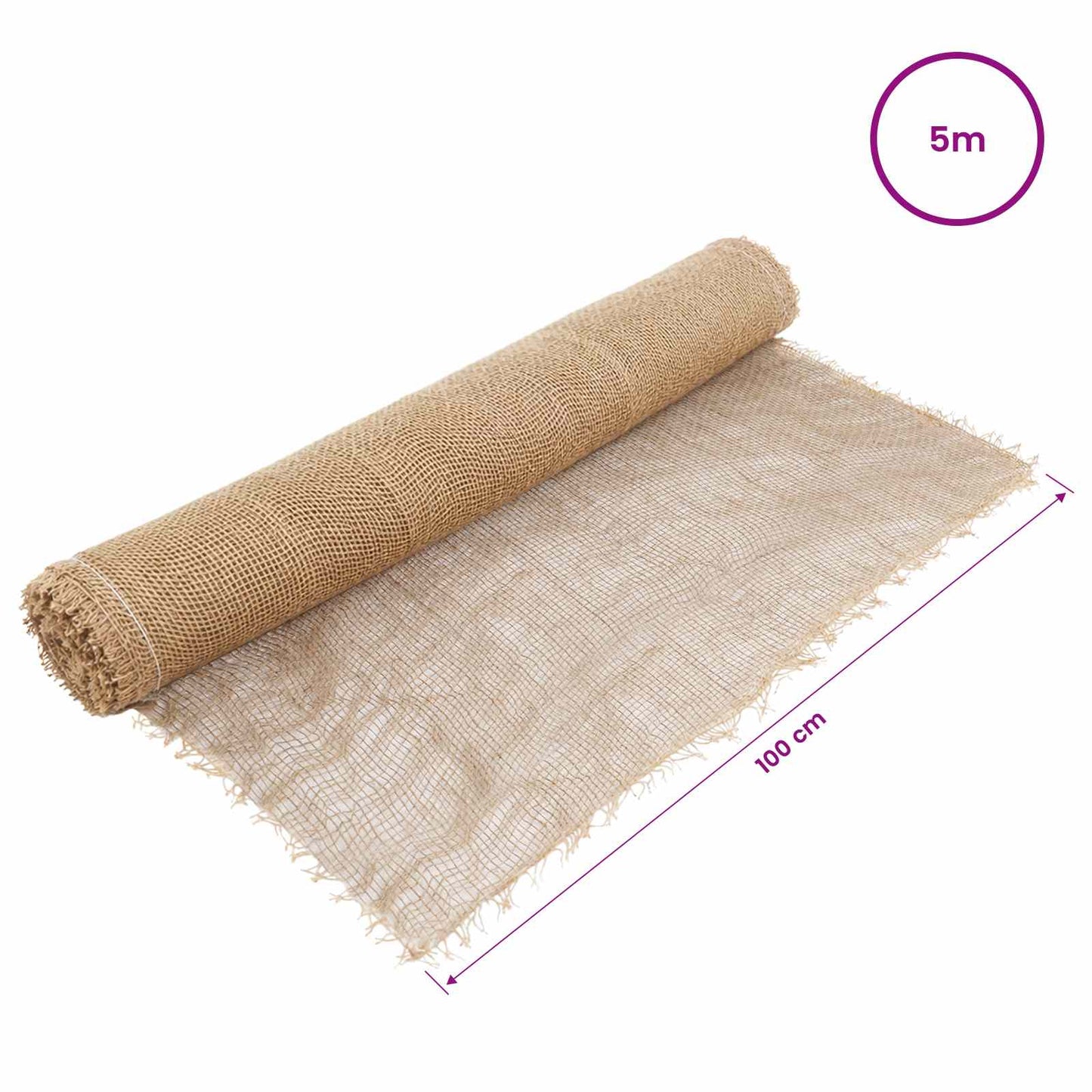 Jute Roll 100 x 500 cm