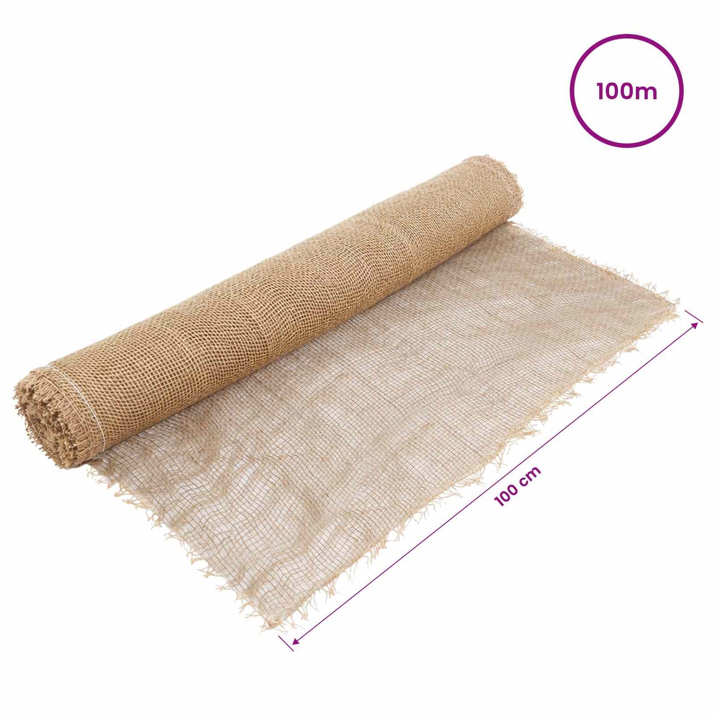 Jute Roll 100 x 10000 cm