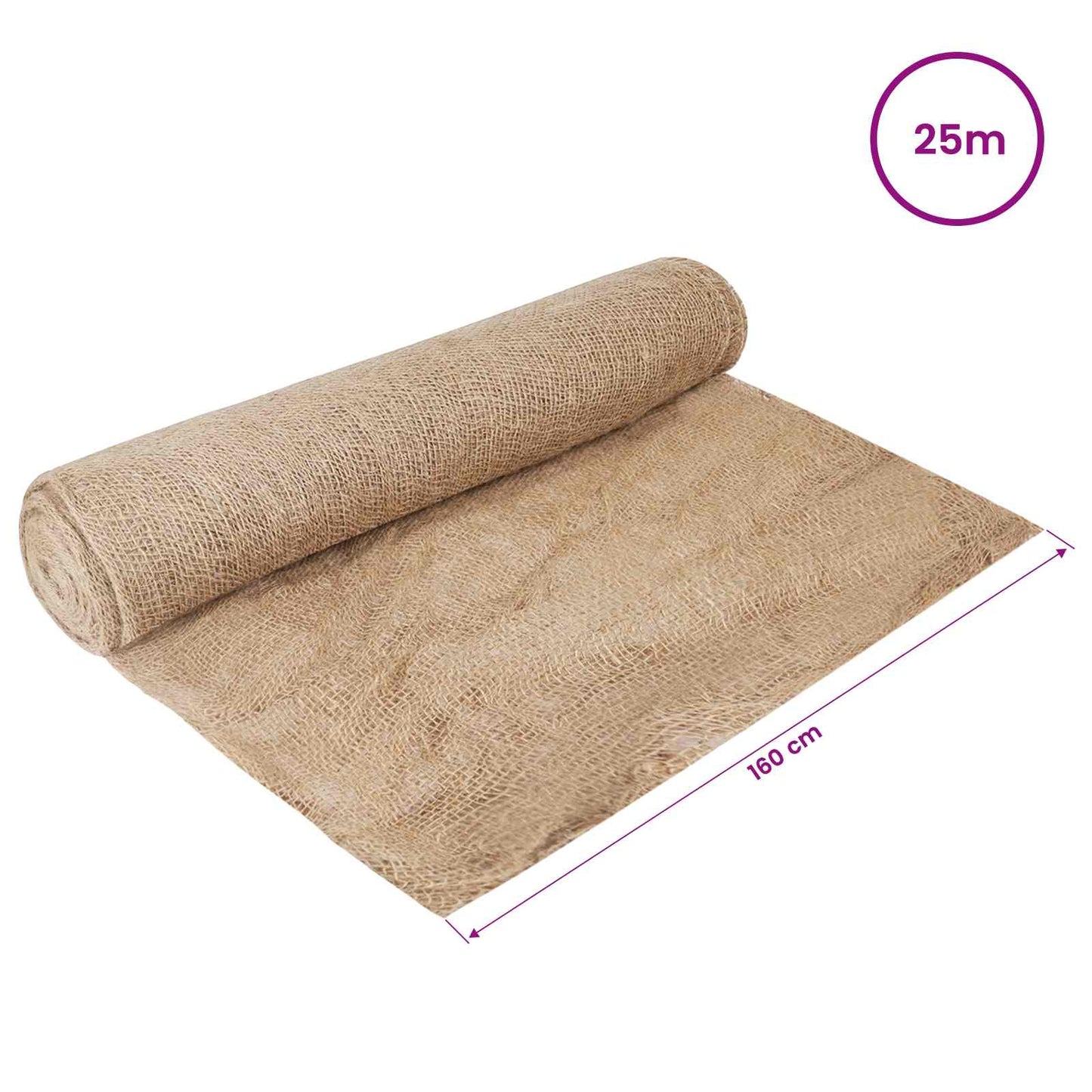 Jute Roll 160 x 2500 cm