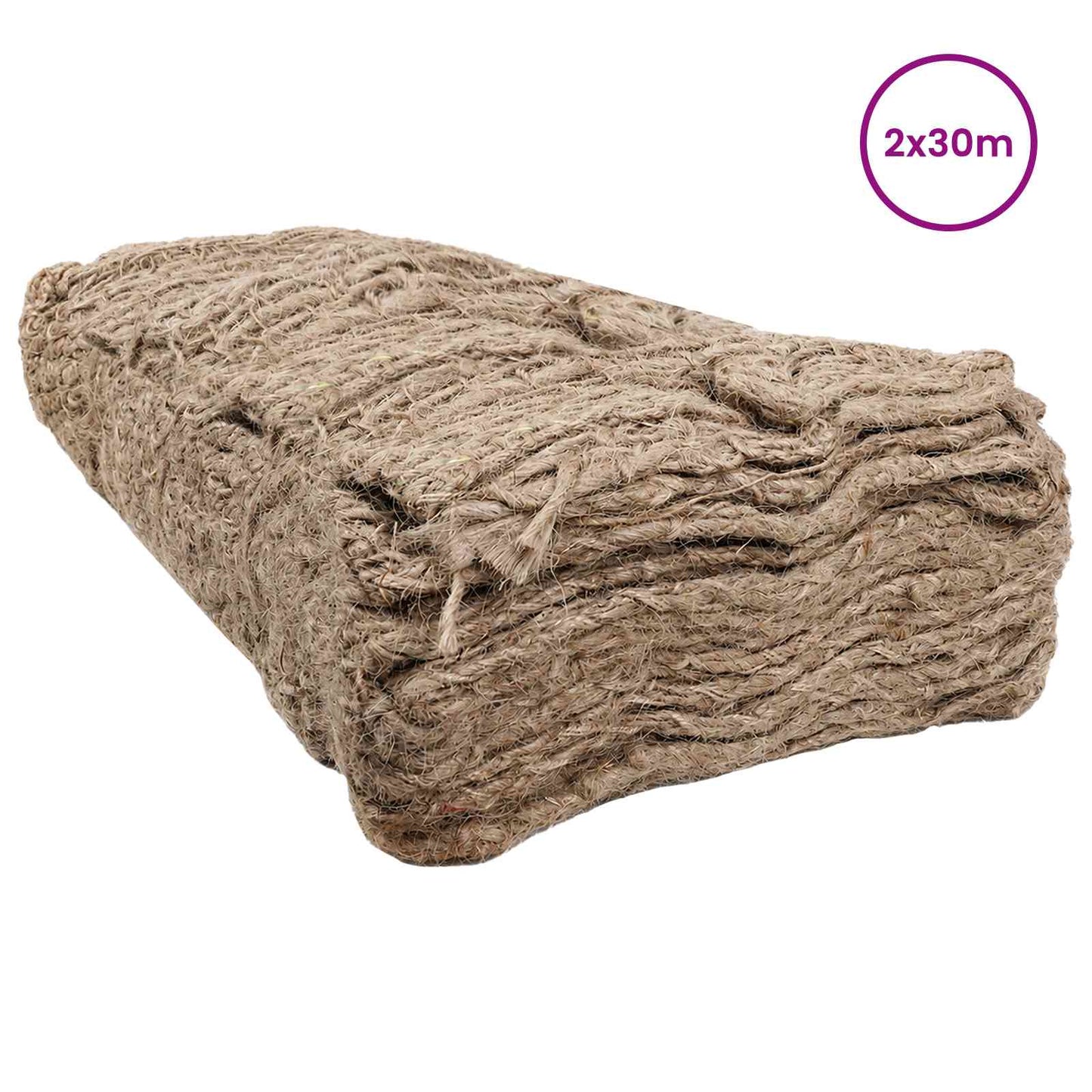 Jute Embankment Mat Natural 2 x 30 m