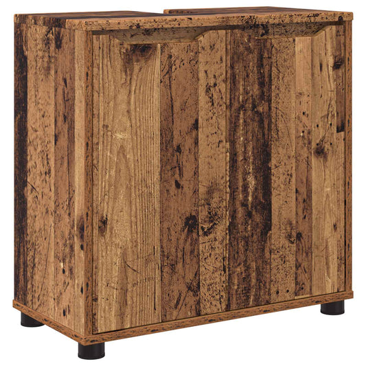 Bathroom Basin Cabinet Old Wood 60 x 30 x 60 cm Engineered Wood