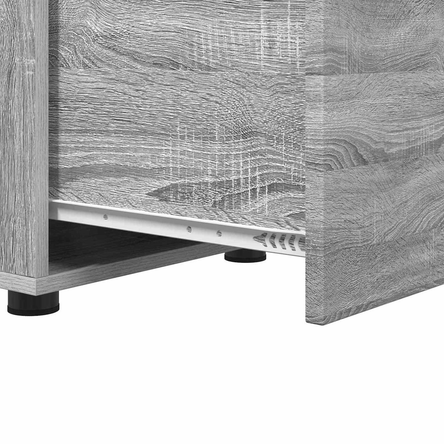 Bathroom Cabinet 40.5 x 40 x 44 cm Engineered Wood Grey Sonoma