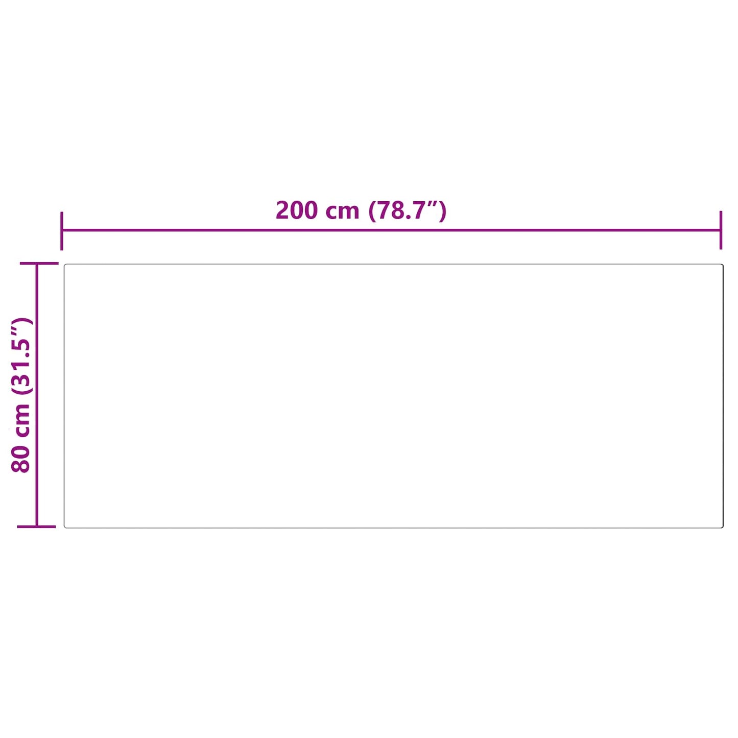 Faux Sheepskin Rug TAFALLA Pink 80 x 200 cm Polyester