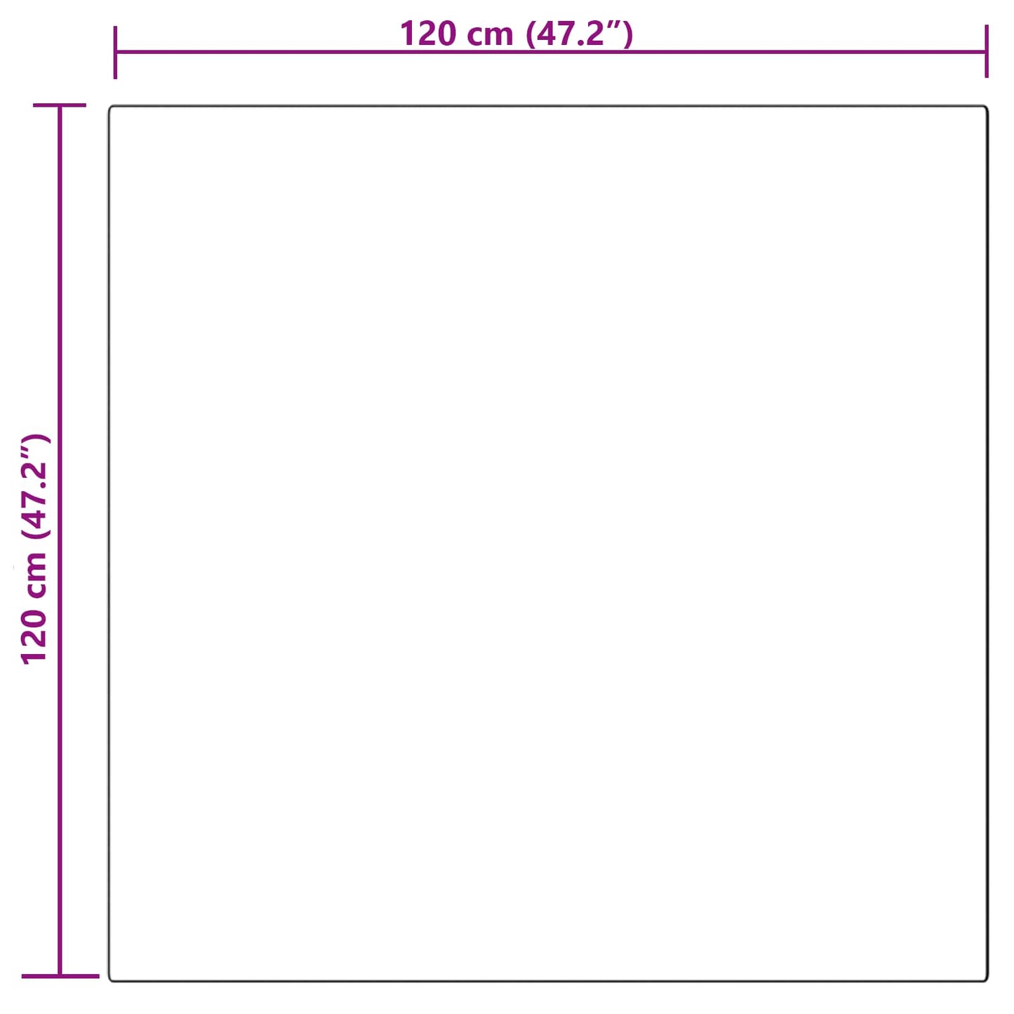 Faux Sheepskin Rug TAFALLA Pink 120 x 120 cm Polyester