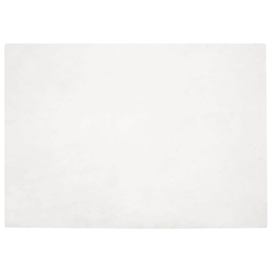 Anti-Slip Faux Rabbit Fur Rug OLITE White 140 x 200 cm