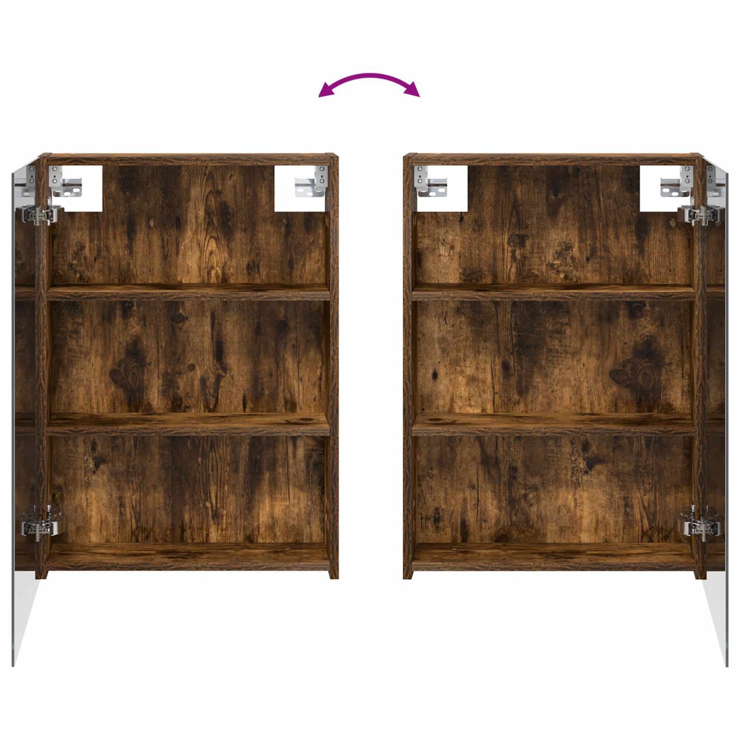 Bathroom Cabinet Set 3 pcs 140 x 14.5 x 70 cm Engineered wood