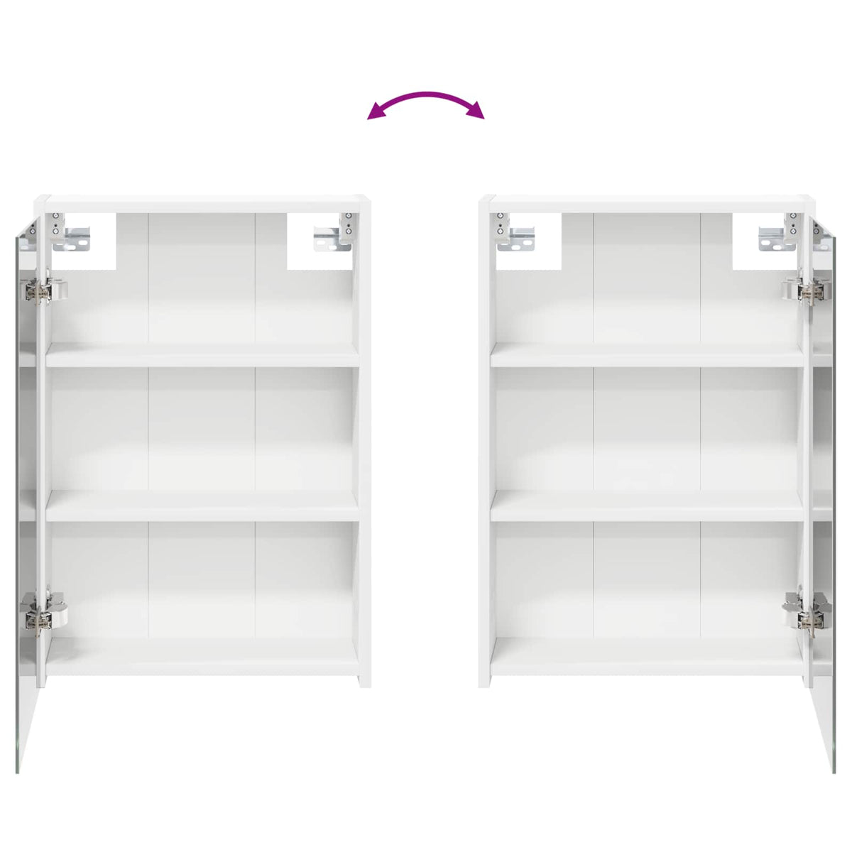 Bathroom Cabinet Set 3 pcs 116 x 16 x 62.5 cm Engineered wood