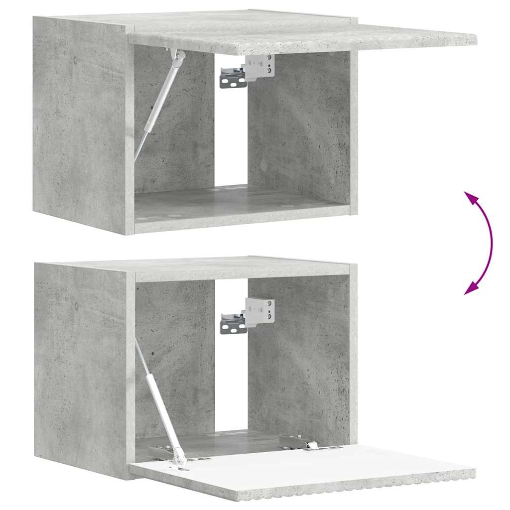TV Wall Cabinet 39 x 31 x 29.5 cm Concerte Engineered Wood