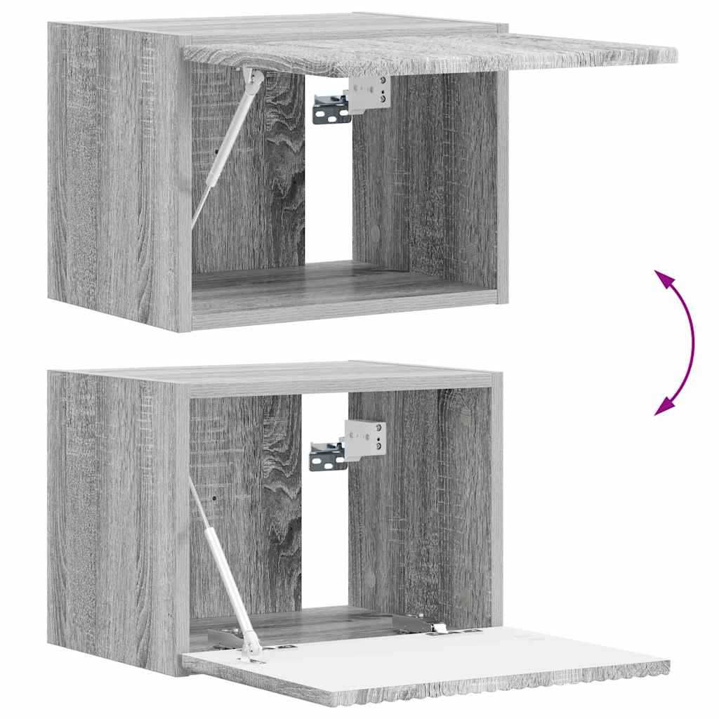 TV Wall Cabinet 39 x 31 x 29.5 cm Grey Sonoma Engineered Wood