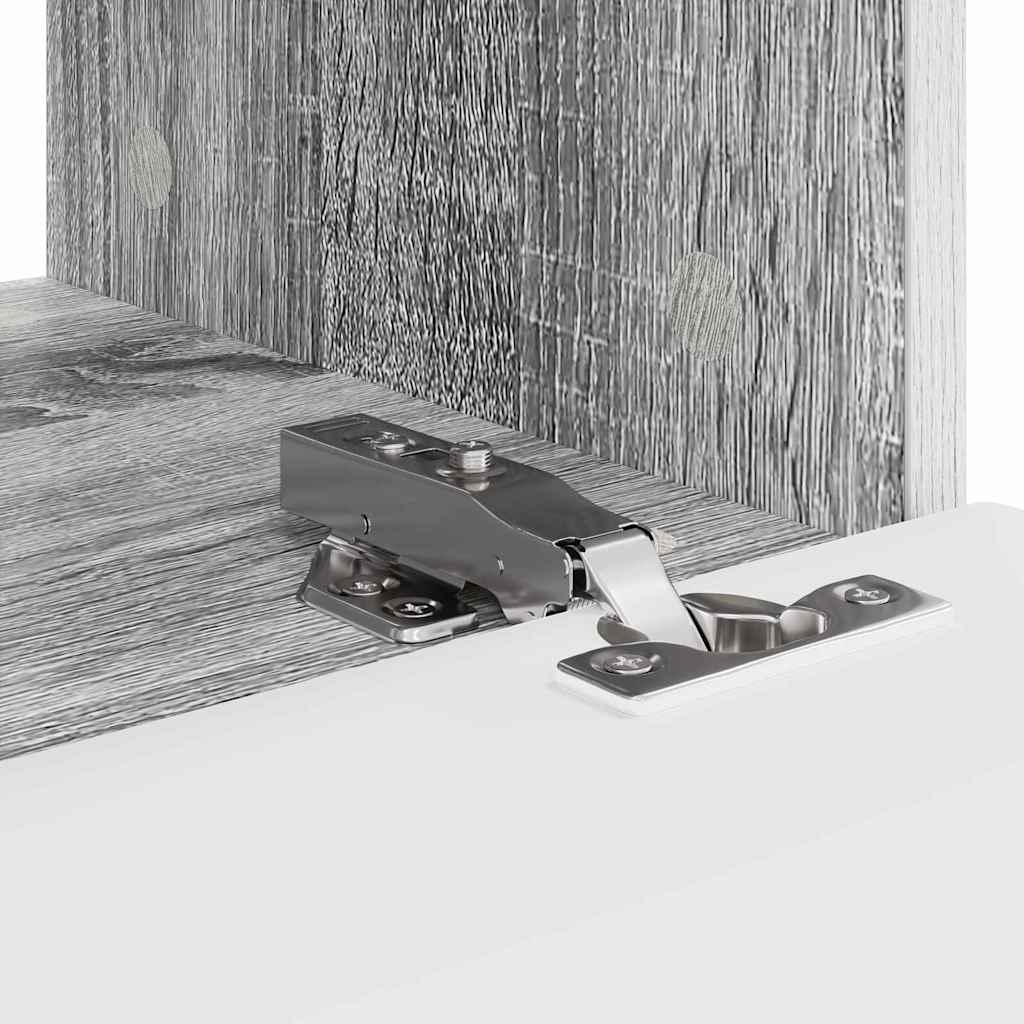 TV Wall Cabinet 2 pcs Grey Sonoma Engineered Wood
