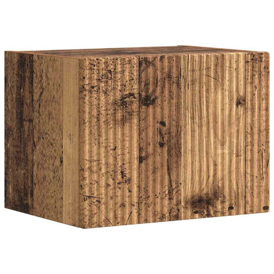 TV Wall Cabinet 39 x 31 x 29.5 cm Old Wood Engineered Wood