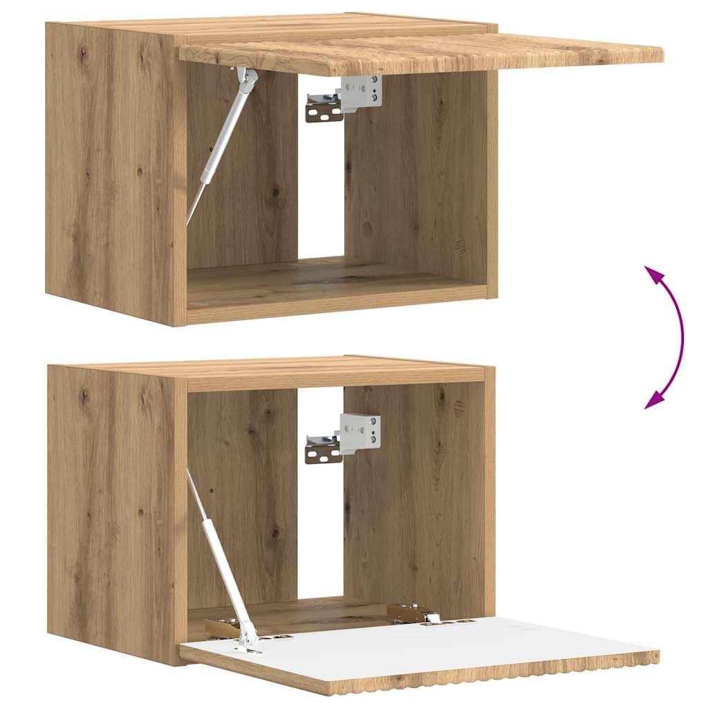 TV Wall Cabinet 39 x 31 x 29.5 cm Artisian Oak Engineered Wood