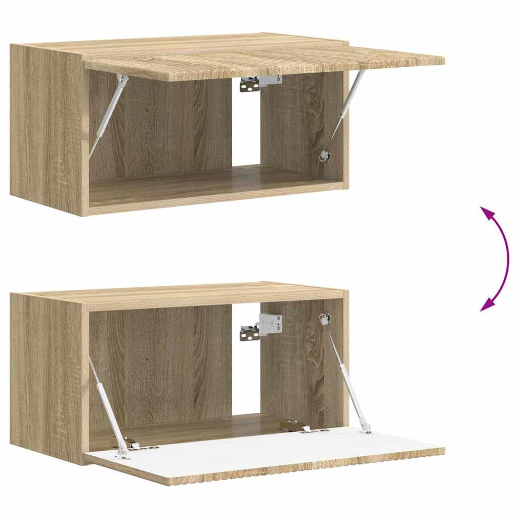 TV Wall Cabinet 60 x 31 x 29.5 cm Sonoma Engineered Wood