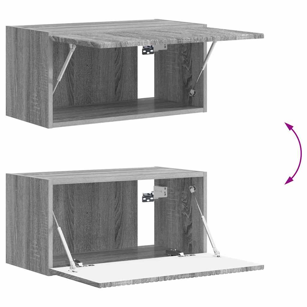 TV Wall Cabinet 60 x 31 x 29.5 cm Grey Sonoma Engineered Wood