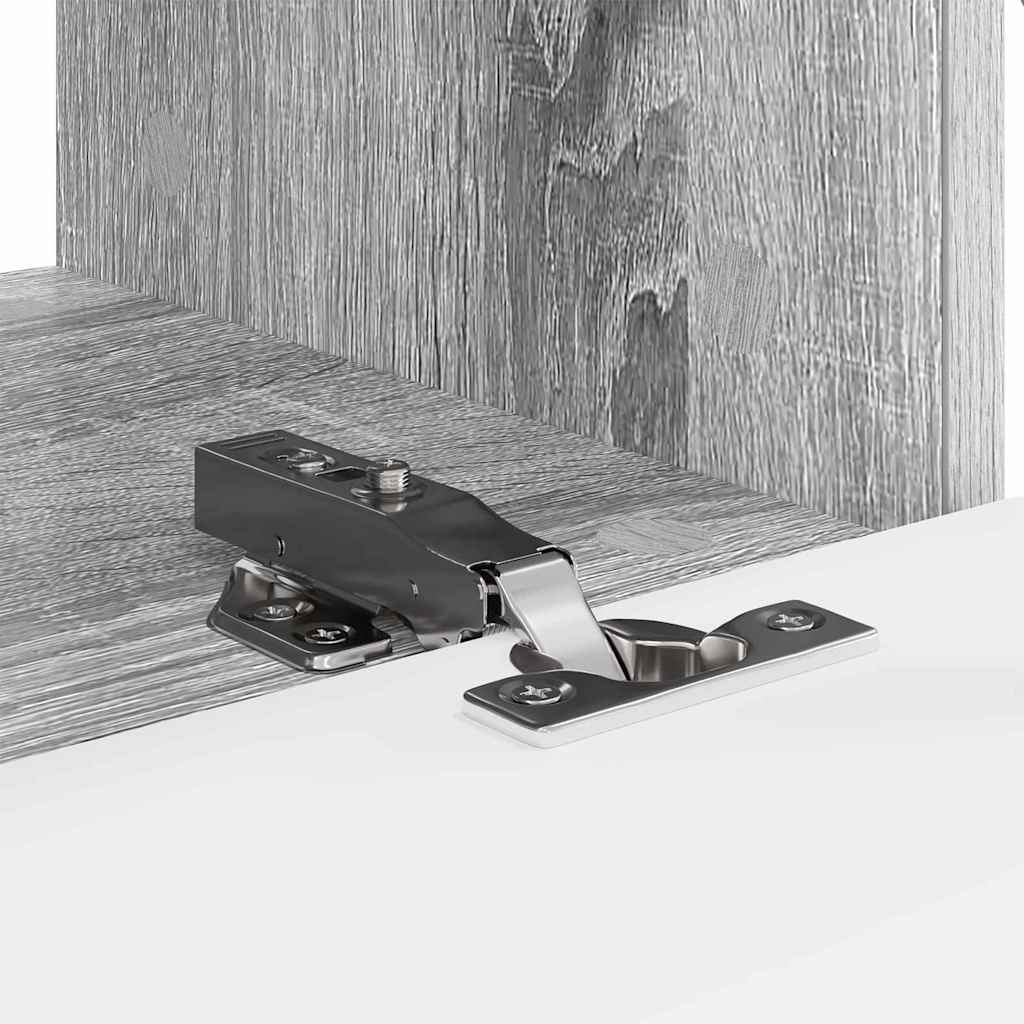 TV Wall Cabinet 2 pcs Grey Sonoma Engineered Wood