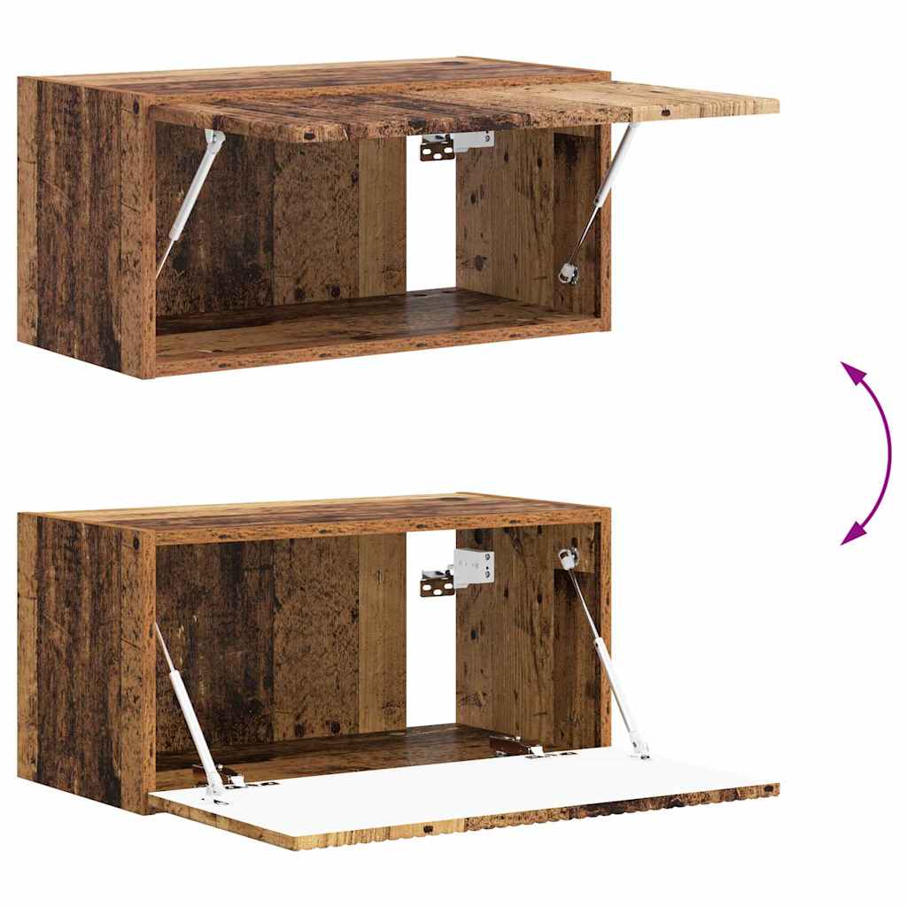 TV Wall Cabinet 60 x 31 x 29.5 cm Old Wood Engineered Wood