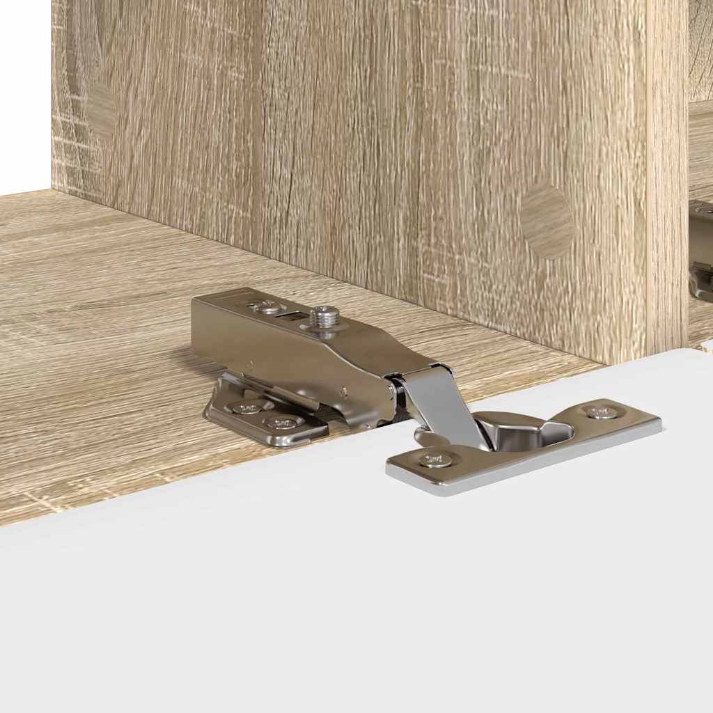 TV Wall Cabinet 2 pcs Sonoma Engineered Wood