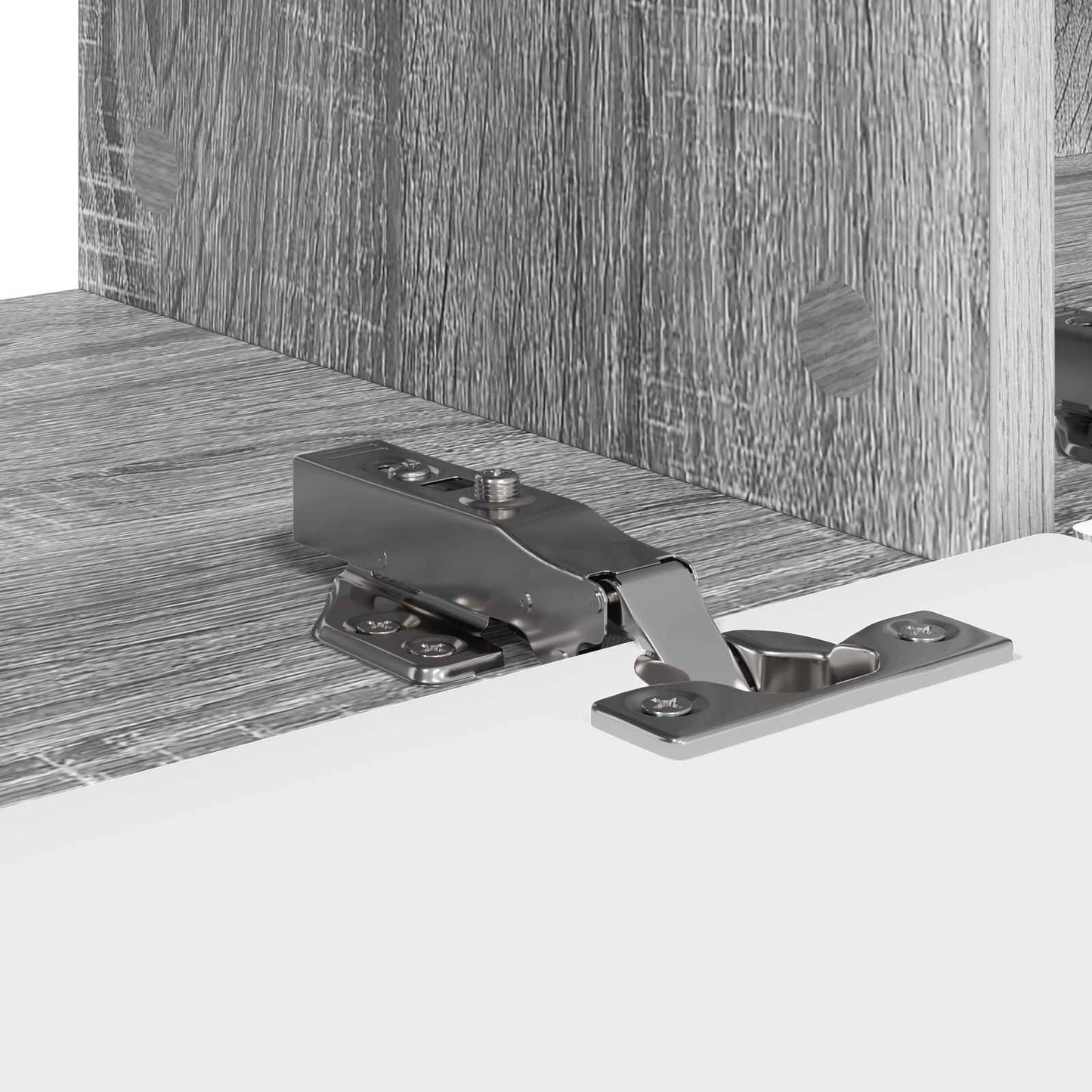 TV Wall Cabinet 2 pcs Grey Sonoma Engineered Wood