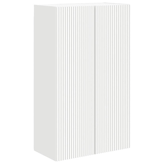 TV Wall Cabinet 59.5 x 31 x 100 cm White Engineered Wood