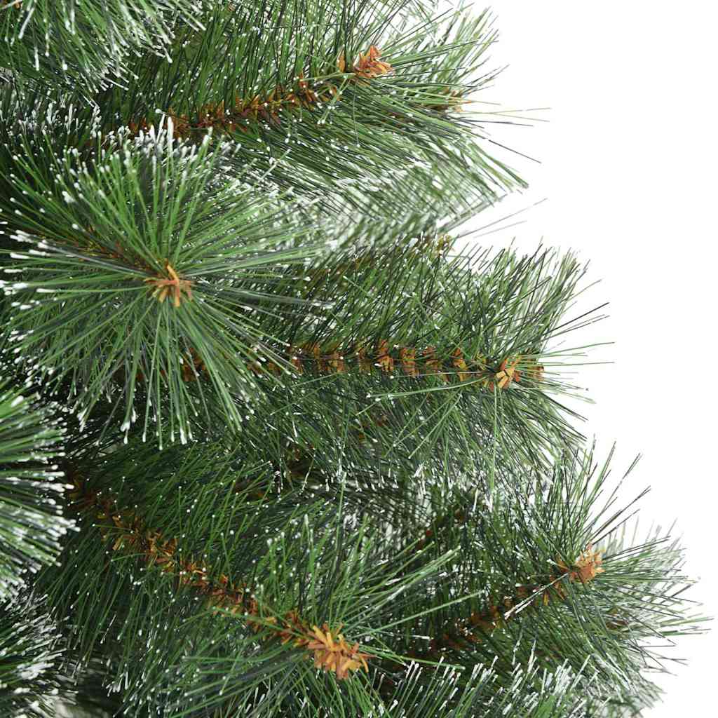 Artificial Hinged Christmas Tree Snow Flocked White 240 cm